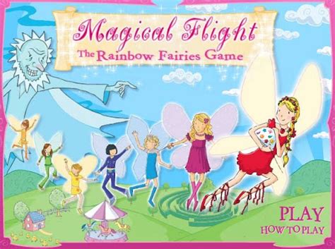 Free Online Kid Games Rainbow Fairy Magical Flight