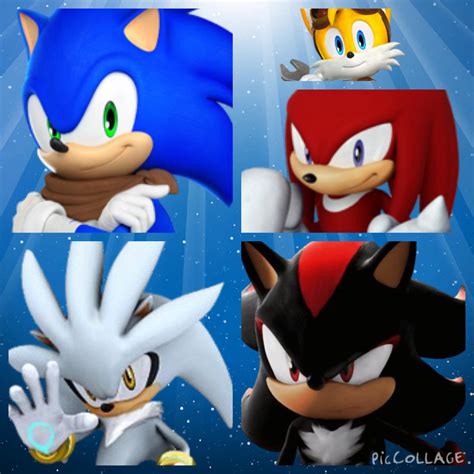 My Top 5 Sonic Male Characters By Yussi2000 On Deviantart