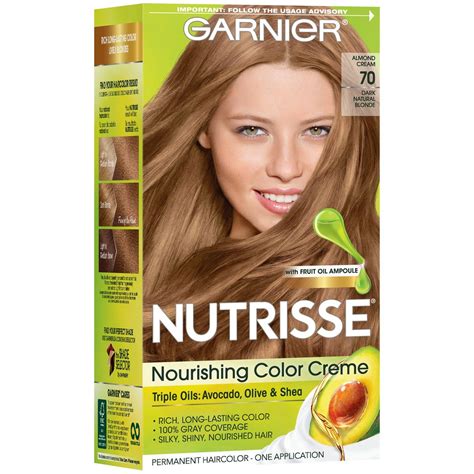 Garnier Nutrisse Nourishing Permanent Hair Color Creme Dyed Blonde Hair Brown To Blonde