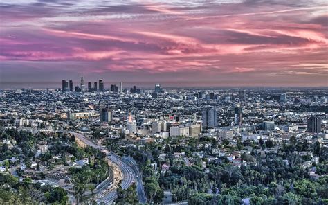 Los Angeles From Hollywood Bowl Overlook Took This On The Flickr