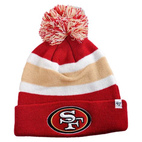 47 Brand San Francisco 49ers Nfl Breakaway Knit Beanie Hat Nfl Football