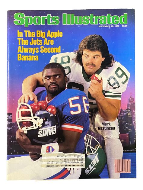 Lawrence Taylor Mark Gastineau Sports Illustrated Magazine September 2