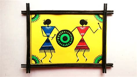 Warli Painting For Beginners Tutorial Warli Art Step By Step Guide