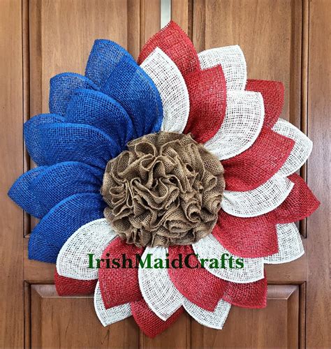 Beautifully Patriotic Celebrate America With This Gorgeous Wreath Made