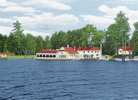 Muskoka Lakes Golf And Country Club Painting By Kenneth M Kirsch Fine