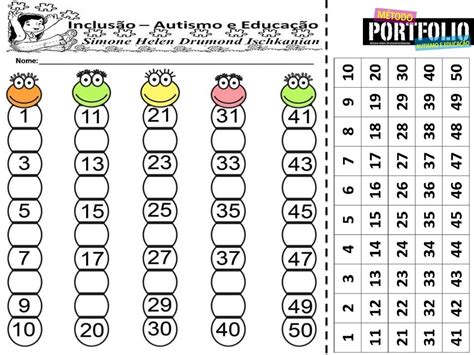 Numeros De 0 A 50 Para Imprimir