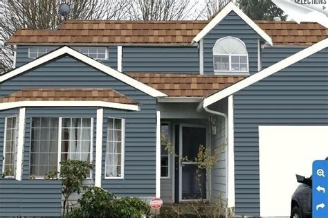 46 Exterior Paint Colors For House With Brown Roof