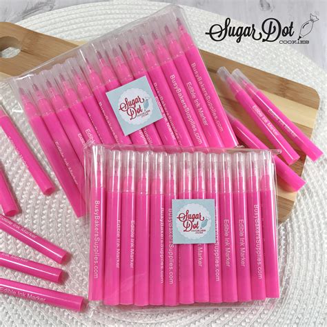 Mini Color Edible Markers Pens For Cookies And Cakes Royal Icing