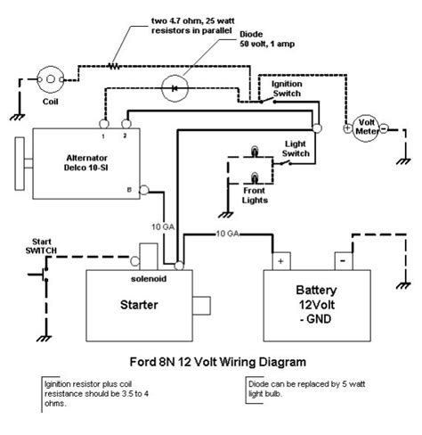 Wiring Diagram For 6v Tractor Voltage Regulator Positive Ground