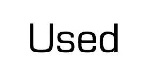 Used