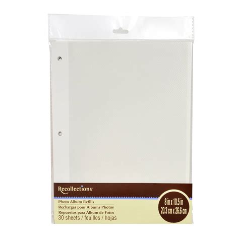 Buy The White Photo Album Refills By Recollections® At Michaels