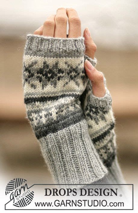 Sale Fair Isle Fingerless Gloves Hand Knit By Purlsandivy On Etsy Knit Mittens Knitted Gloves