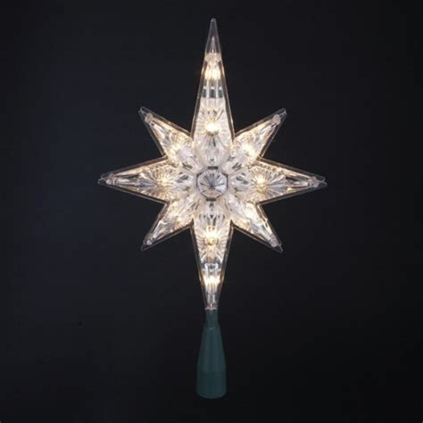 10.5" Lighted Faceted Bethlehem Star Christmas Tree Topper ... Posted in home improvement, april 24, 2020 by kelly.
