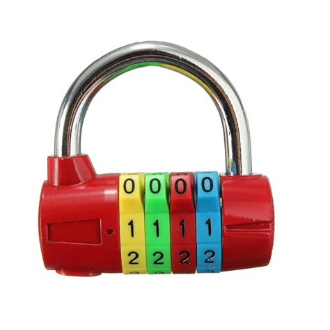 Therefore just dialing the 3 or 4 numbers of the combination and stopping at the last number and trying the handle to open the safe is the method to try. 4 Dial Digit Number Code Password Combination Padlock ...