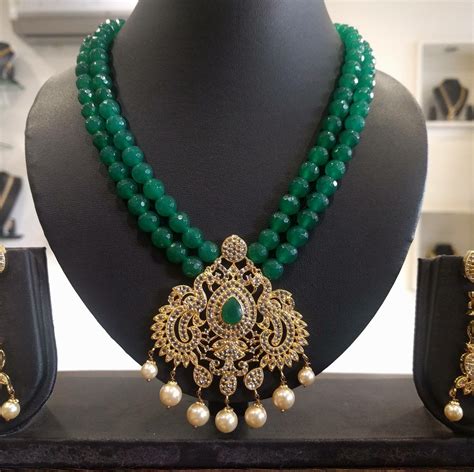 30 Emerald Beads Necklace Designs Fashionworldhub