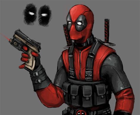 Deadpool Redesigned Outfit By Fonteart On Deviantart
