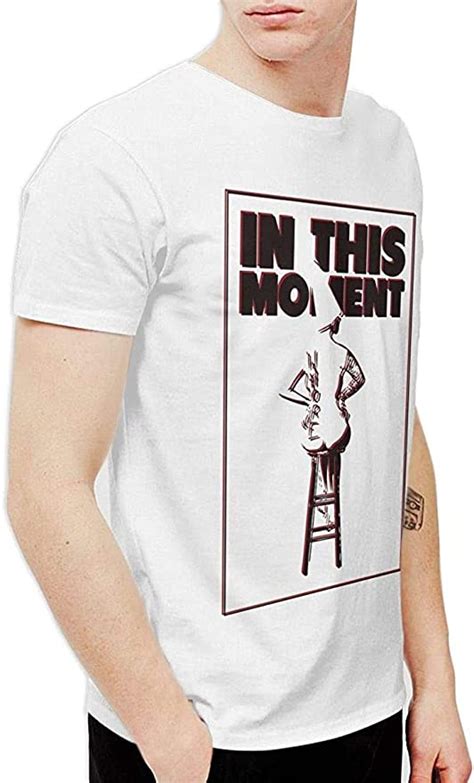 Mens In This Moment Whore Unique Short Sleeve T Shirt White 4x Large