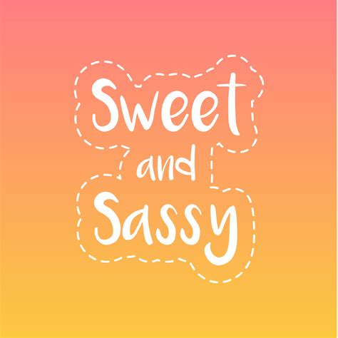 Sweet And Sassy Stickers