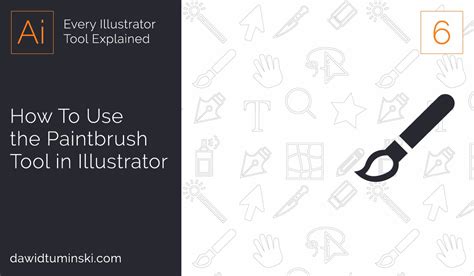 6 How To Use The Paintbrush Tool In Illustrator Dawid Tuminski