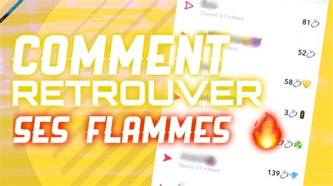 Comment Faire Pour Récupérer Ses Flammes Sur Snapchat - COMMENT RETROUVER SES FLAMMES SNAPCHAT ! (IOS/ANDROID/PC) - YouTube