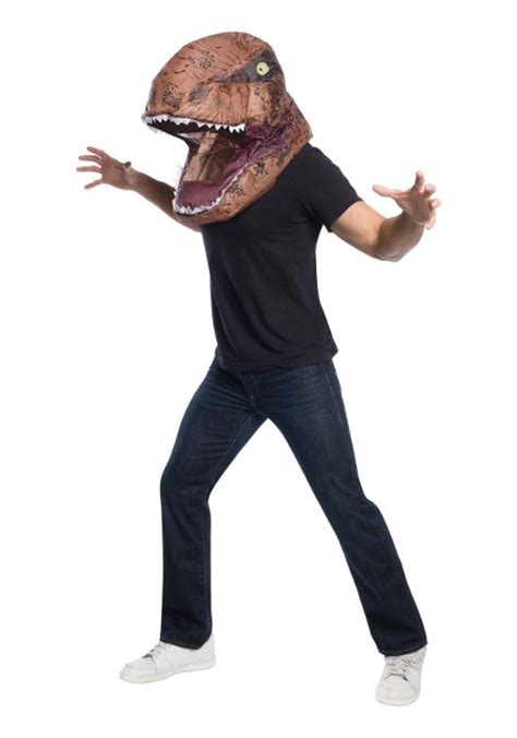 Jurassic World Adult Inflatable T Rex Mask