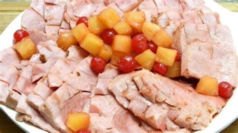 Puerto Rican Style Jamon Con Piña Or Baked Ham With Pineapple Recipe