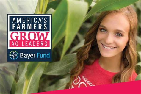 Americas Farmers Grow Ag Leaders Offers Scholarships Texas Farm Bureau