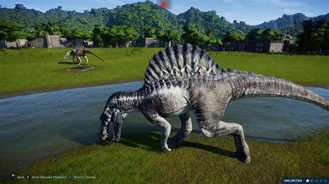 Jurassic World Evolution Skin Battles Spinosaurus YouTube