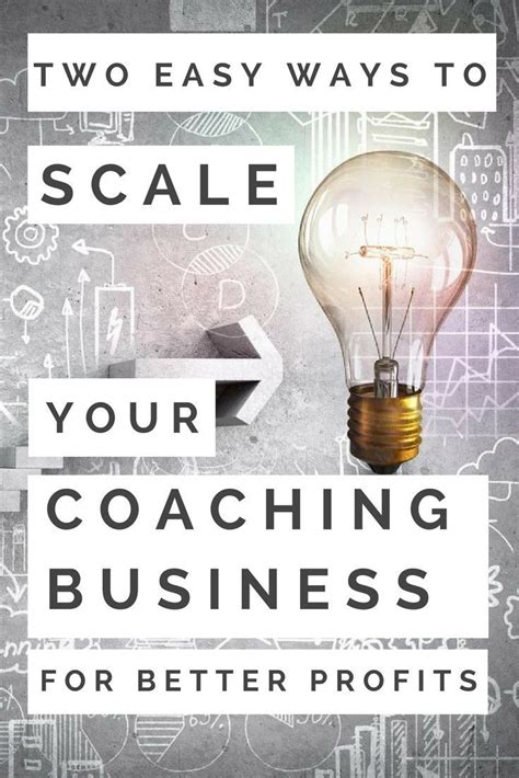 Two Easy Ways To Scale Your Coaching Business For Better Profits