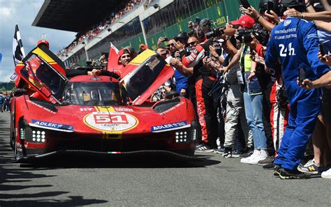 Ferrari Wins Le Mans As Hypercars Claw Through Hours Of Drama Racer