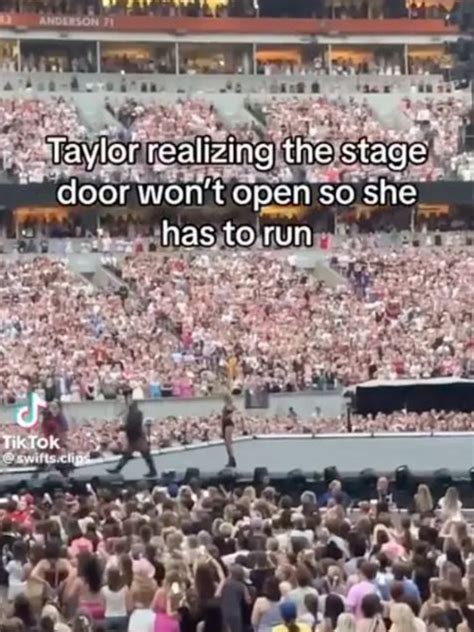 Taylor Swift Forced To Run After Stage Malfunctions At Eras Tour