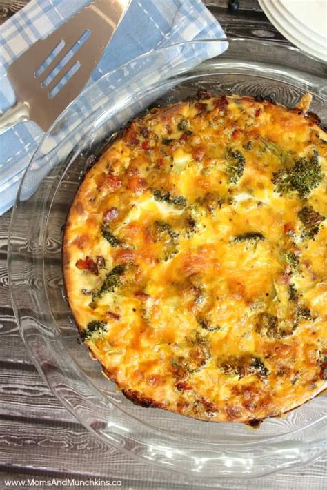 Easy Quiche Recipe Quick And Delicious Moms And Munchkins