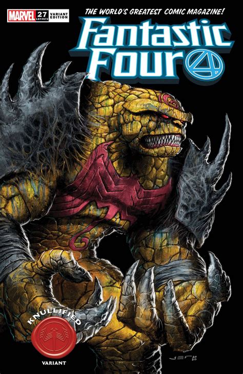 Fantastic Four Variant Knullified Cover Ferreyra Westfield Comics