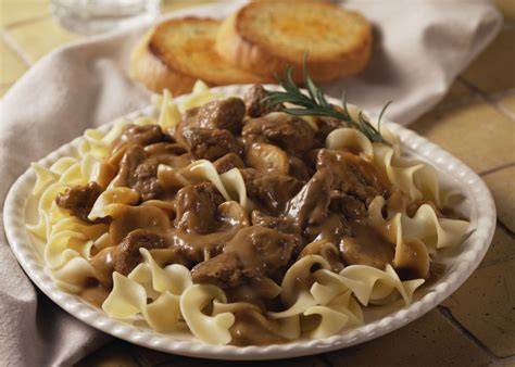 Just thinking about cooking it feeds the hungriest parts of… add all of the things that give this easy beef stroganoff recipe its big, bold flavors—beef broth, thyme, worcestershire sauce, spicy dijon mustard. Classic Beef Stroganoff With Sour Cream Recipe