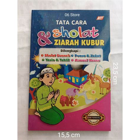 Buku Anak Tata Cara Sholat & Ziarah Kubur Bergambar | Lazada Indonesia