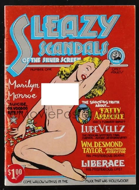 EMoviePoster Com 1p1774 SLEAZY SCANDALS OF THE SILVER SCREEN 1