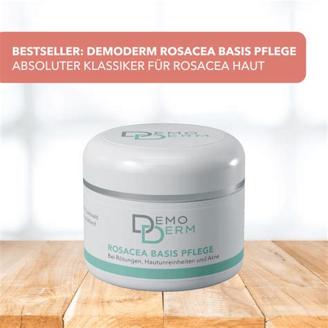 DemoDerm Rosacea Basis Pflege Sparsam in der Anwendung 30 g - DemoDerm