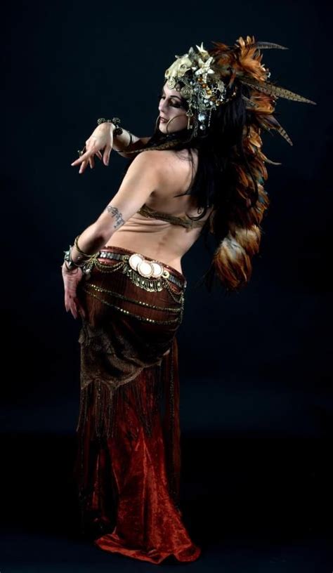 Nagasita Love The Head Dress Tribal Fusion Bellydance Belly Dancer