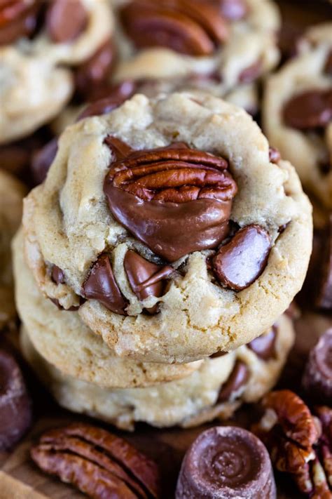 Easy Chocolate Chip Turtle Cookies Crazy For Crust