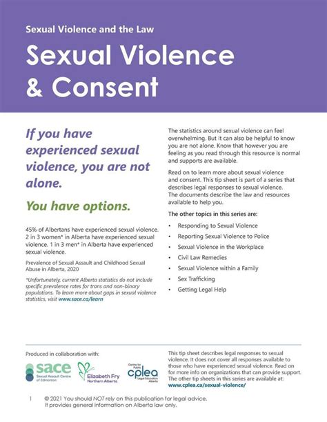 Sexual Violence Sexual Violence And Consent