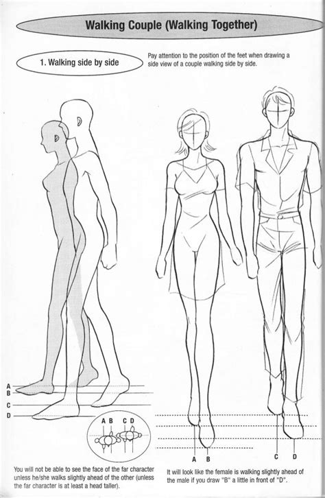 How To Draw Manga Vol 28 Couples Walking Poses Manga Drawing Drawings