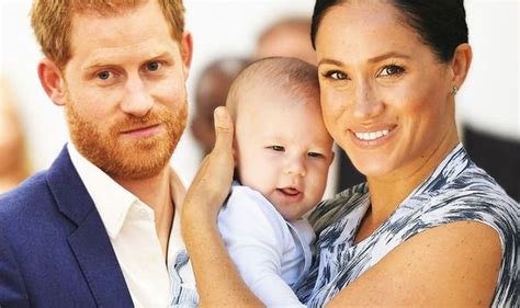 Harry and meghan welcomed baby archie at 5:26 a.m. Harry wanted Meghan and baby Archie on Africa tour for two ...