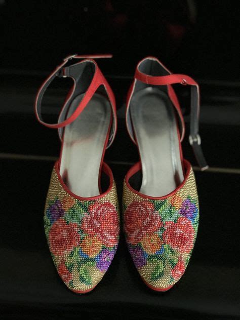 75 Beaded Shoes Ideas In 2021 Beaded Shoes Beaded Cross Stitch