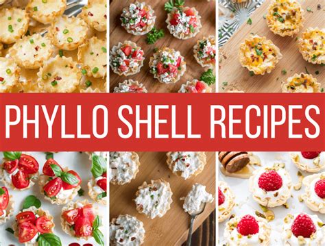 Phyllo Shells Recipes Appetizers And Desserts Peas And Crayons