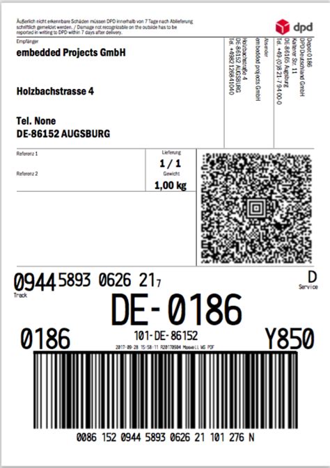 Drucken sie ihre mobile paketmarke jetzt direkt an der packstation! Paketmarke Drucken - DHL Paketmarke Europäische Union bis 5 kg | Shop Deutsche Post : (ich ...