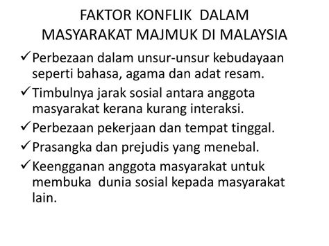 Agama adalah pedoman hidup yang diberikan tuhan kepada umat manusia, agar kehidupan mereka di dunia menjadi sejahtera, dan mereka akan selamat kelak di. PPT - Cabaran Hubungan Etnik dan implikasi di Malaysia ...
