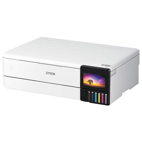 Epson Ecotank Photo Et 8550 All In One Wide Format Supertank Printer In White Shop Nfm