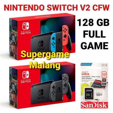 Jual Nintendo Switch Cfw Lite 128 Giga Kota Malang Supergame