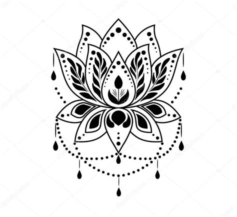 Lotus Flower Drawing Images Download Flower Lotus Drawings Clipart