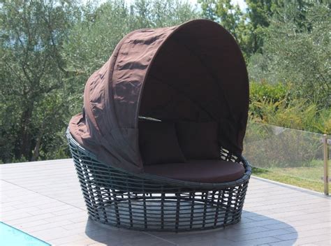 La migliore selezione di prodotti al miglior prezzo disponibile questo sabato ! Nest divano giardino tondo in rattan sintetico con parasole
